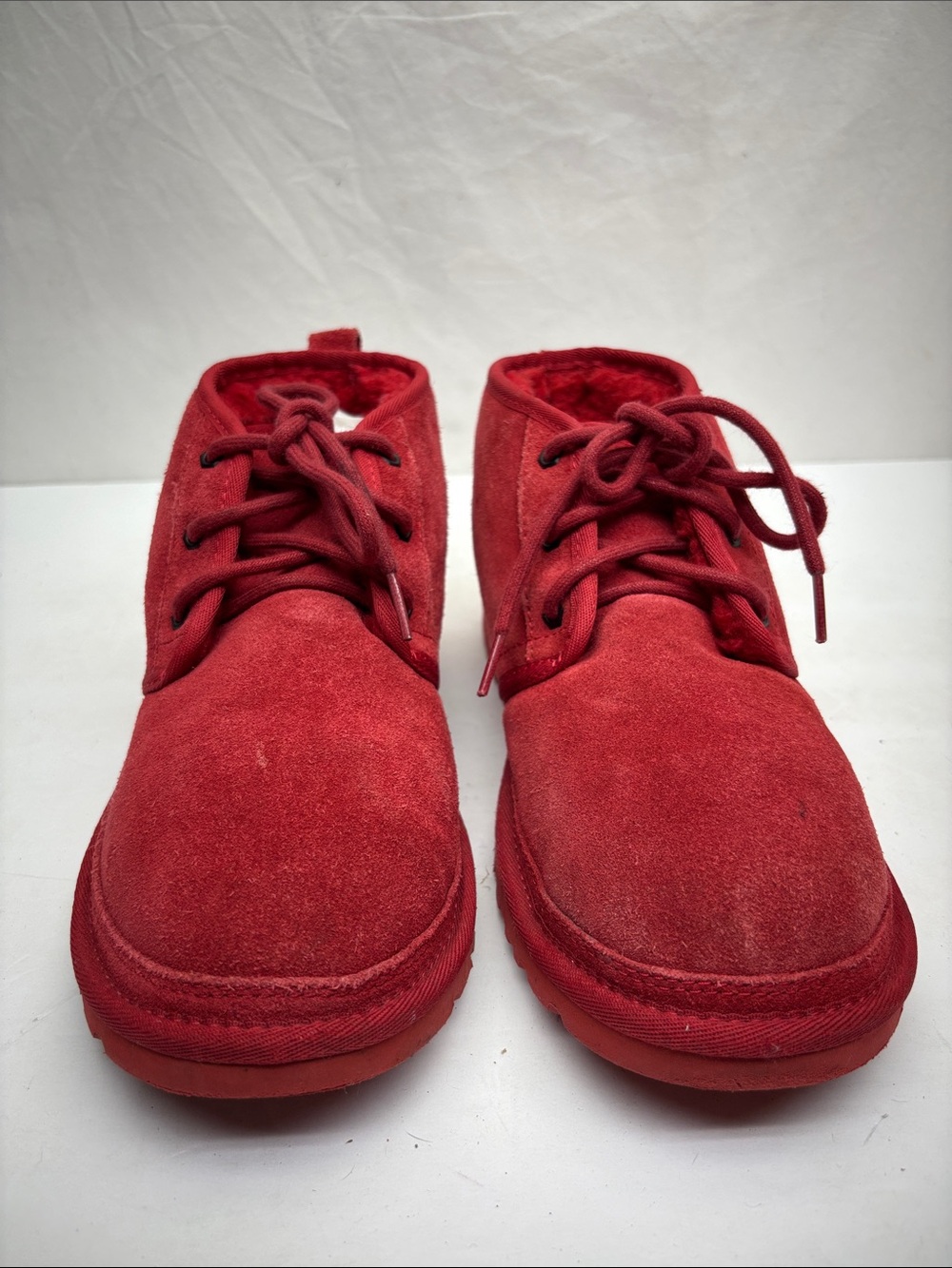 UGG Women’s Red Suede boots, SZ 7
